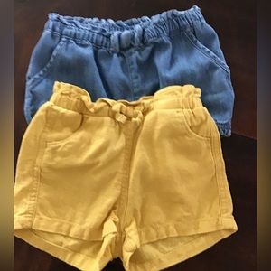Old Navy/Gap Girls Shorts 12/18 mo